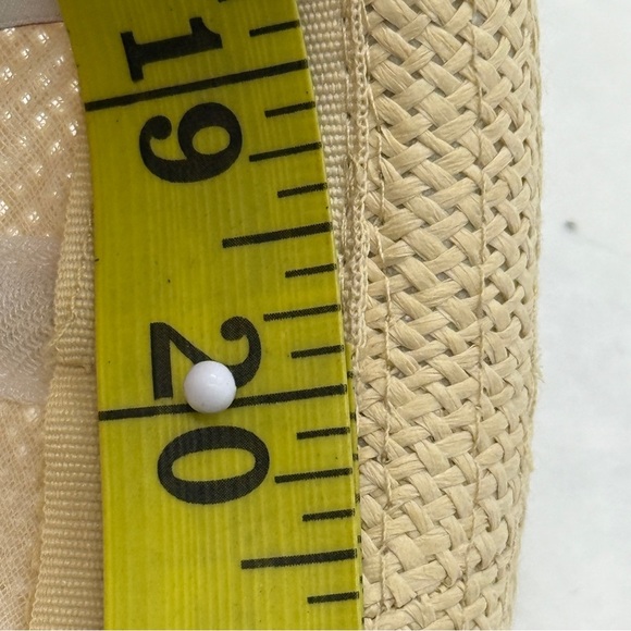 TRULY Tan and Blue Fedora Hat with Striped Band Unisex Size 4T. - Picture 9 of 10